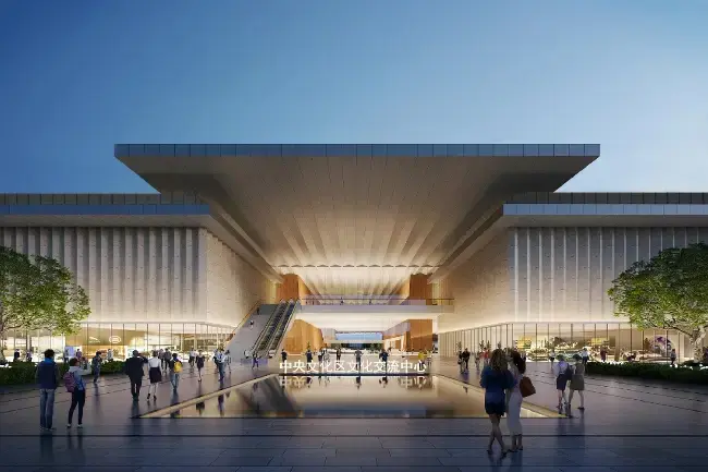 Zhengzhou Central Cultural District Cultural Exchange Center Steel Structure Project